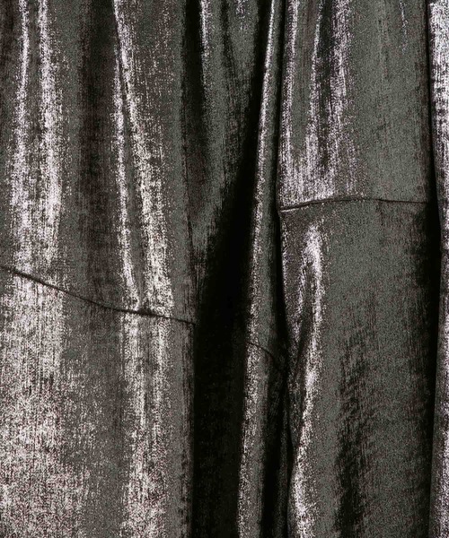 JEANASIS（ジーナシス）の「【選べる着丈】グロッシーイレヘムフレアスカート/646424（スカート・レディース・シルバー系その他/ブルー系その他/ピンク系その他/ブラック系その他・FREE/SMALL）」の10枚目の写真