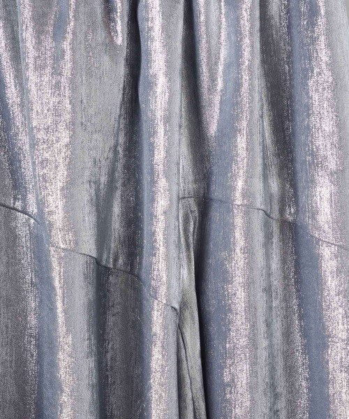 JEANASIS（ジーナシス）の「【選べる着丈】グロッシーイレヘムフレアスカート/646424（スカート・レディース・シルバー系その他/ブルー系その他/ピンク系その他/ブラック系その他・FREE/SMALL）」の13枚目の写真