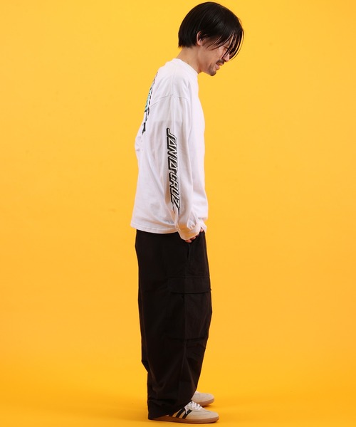 SANTA CRUZ(サンタクルーズ)の「SANTA CRUZ/サンタクルーズ TAGGED SPEED WHEELS L/S T 502261401(Tシャツ/カットソー・メンズ・ホワイト/ブラック・XL/L/M)」の11枚目の写真