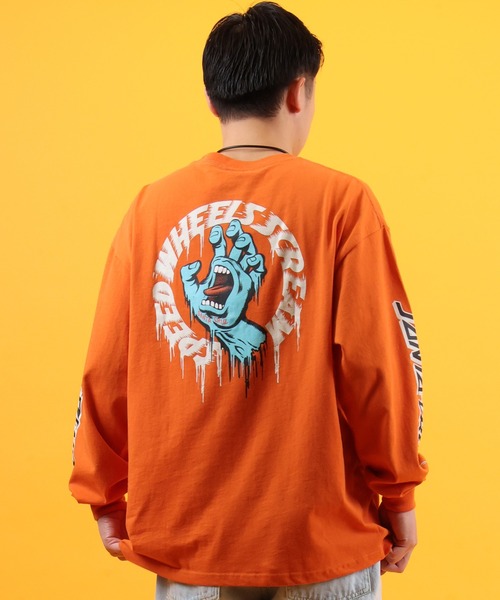 SANTA CRUZ(サンタクルーズ)の「SANTA CRUZ/サンタクルーズ TAGGED SPEED WHEELS L/S T 502261401(Tシャツ/カットソー・メンズ・ホワイト/ブラック・XL/L/M)」の10枚目の写真
