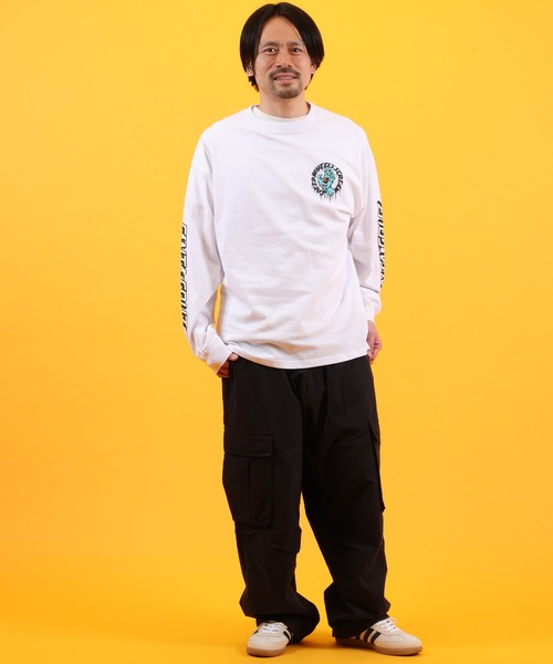 SANTA CRUZ(サンタクルーズ)の「SANTA CRUZ/サンタクルーズ TAGGED SPEED WHEELS L/S T 502261401(Tシャツ/カットソー・メンズ・ホワイト/ブラック・XL/L/M)」の12枚目の写真