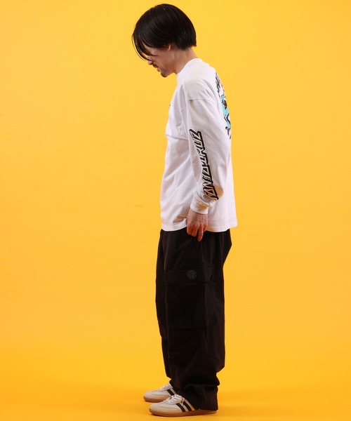 SANTA CRUZ(サンタクルーズ)の「SANTA CRUZ/サンタクルーズ TAGGED SPEED WHEELS L/S T 502261401(Tシャツ/カットソー・メンズ・ホワイト/ブラック・XL/L/M)」の14枚目の写真