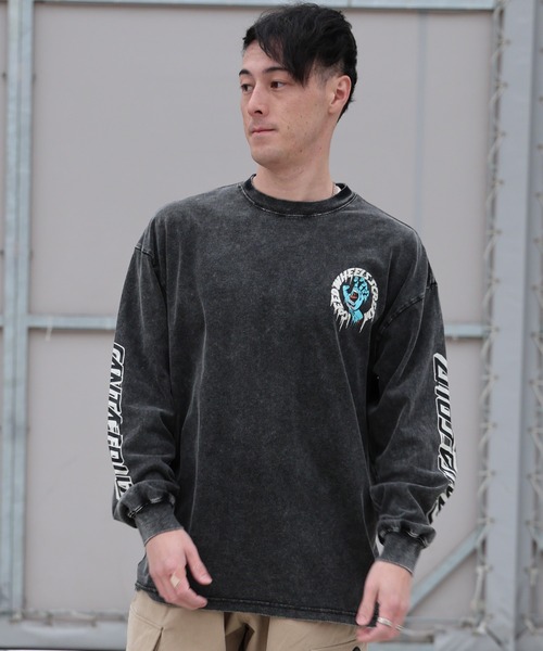 SANTA CRUZ(サンタクルーズ)の「SANTA CRUZ/サンタクルーズ TAGGED SPEED WHEELS L/S T 502261401(Tシャツ/カットソー・メンズ・ホワイト/ブラック・XL/L/M)」の5枚目の写真