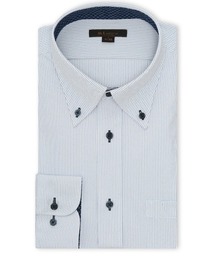 m.f.editorial | ワイシャツ メンズ ストレッチ 吸水速乾 ノンアイロン ボタンダウン 長袖 ビジネス ドレス NEWスタンダードフィット(ビジネスシャツ)