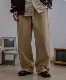 BURNING CAPONE（バーニングカポネ）の「BC VTG ダブルニーカーペンタパンツ ベージュ（その他パンツ）」