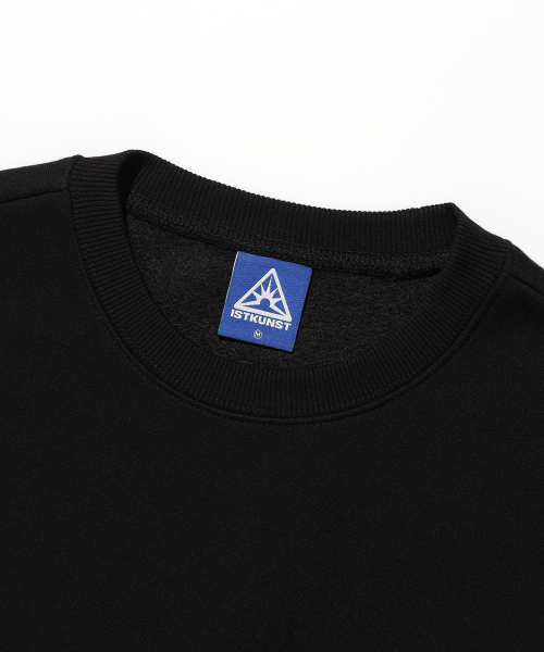 ISTKUNST(イストクンスト)の「LOGO&SMILEY SWEATSHIRTS_BLACK(IK2DFMM440A)(スウェット・レディース・ブラック・S/M/L)」の3枚目の写真