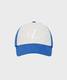 LIEU HOMME（リュウオム）の「ツートンコットンボールキャップ_ブルー（キャップ）」