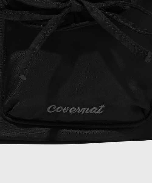 COVERNAT WOMAN(カバーナットウーマン)の「クローバーハート ナイロンリボンバックパック Black(バックパック/リュック・レディース・その他・FREE)」の6枚目の写真