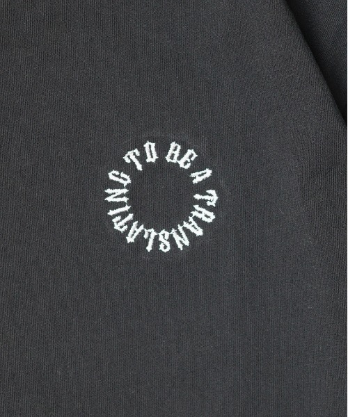 NO WAY(ノーウェイ)の「/刺繍ロングスリーブTシャツ(サークルロゴ)/(Tシャツ/カットソー・メンズ・ライトカーキ/ブラック/ホワイト・LARGE/MEDIUM)」の16枚目の写真