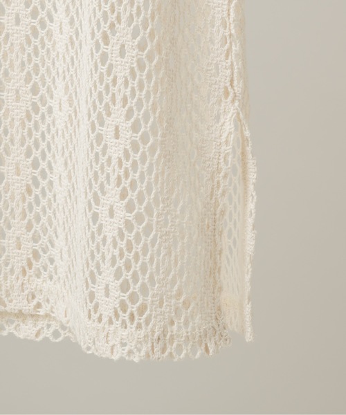 CASPER JOHN(キャスパージョン)の「Lace tank top/レースタンクトップ(タンクトップ・メンズ・ホワイト/ブラック・MEDIUM/X-SMALL/SMALL/LARGE)」の17枚目の写真