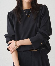 LOUNGEDRESS | 【Atelier N5/アトリエヌメロサンク】パフスリーブクルーブラウス(シャツ/ブラウス)