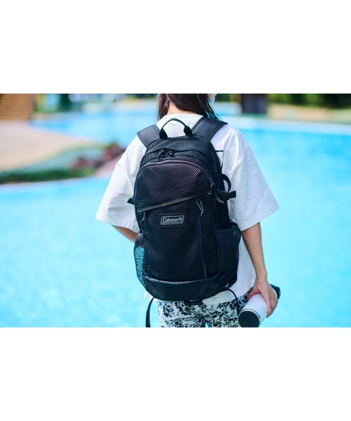 COLEMAN(コールマン)の「ウォーカー25メッシュ(ブラック)(バックパック/リュック・レディース・ブラック・25L)」の15枚目の写真