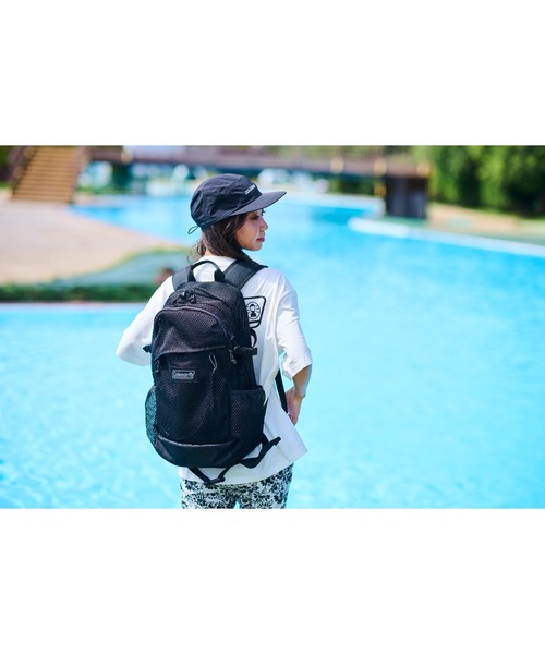 COLEMAN(コールマン)の「ウォーカー25メッシュ(ブラック)(バックパック/リュック・レディース・ブラック・25L)」の16枚目の写真