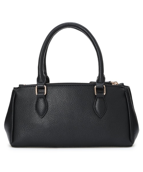 Guess（ゲス）の「CLAUDIA Satchel ハンドバッグ  （ショルダーバッグ・レディース・キャメル/ブラック/ストーン・ONE SIZE）」の4枚目の写真