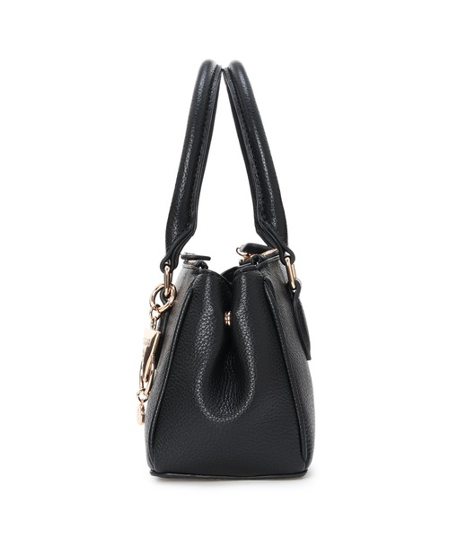 Guess（ゲス）の「CLAUDIA Satchel ハンドバッグ  （ショルダーバッグ・レディース・キャメル/ブラック/ストーン・ONE SIZE）」の5枚目の写真