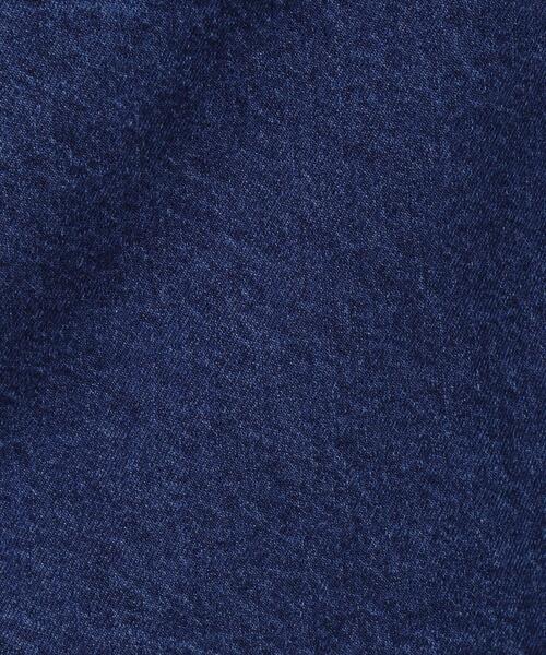 N.（N. Natural Beauty Basic）（エヌエヌナチュラルビューティーベーシック）の「クロップドデニムシャツ（シャツ/ブラウス・レディース・ネイビー/ブルー・ﾌﾘ-）」の21枚目の写真