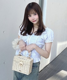 one way | ジップギャザーブラウス(シャツ/ブラウス)