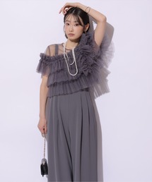 Mystrada | チュールアシメサロペット(その他パンツ)