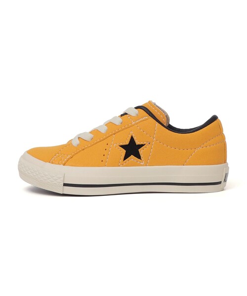 CONVERSE（コンバース）の「CONVERSE:17～22cm /KIDS ONE STAR EASYON スニーカー（スニーカー・キッズ・ブラック/ゴールド系その他・17/18/19/20/21/22）」の4枚目の写真