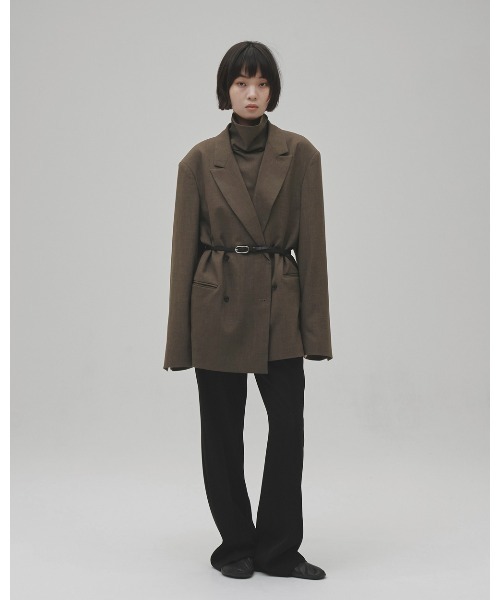 TODAYFUL(トゥデイフル)の「Pintuck Straight Trousers(その他パンツ・レディース・チョコ/ブラック・38inch/36inch)」の5枚目の写真