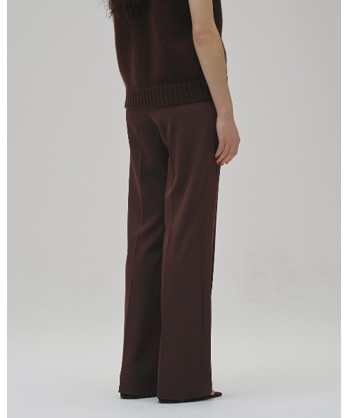 TODAYFUL(トゥデイフル)の「Pintuck Straight Trousers(その他パンツ・レディース・チョコ/ブラック・38inch/36inch)」の9枚目の写真