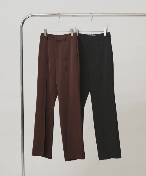 TODAYFUL(トゥデイフル)の「Pintuck Straight Trousers(その他パンツ・レディース・チョコ/ブラック・38inch/36inch)」の10枚目の写真