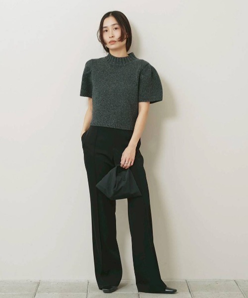 TODAYFUL(トゥデイフル)の「Pintuck Straight Trousers(その他パンツ・レディース・チョコ/ブラック・38inch/36inch)」の21枚目の写真