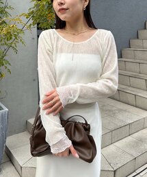 CAPRICIEUX LE'MAGE | 【リバーシブル/前後2WAY】ワッシャーリバプルオーバー(Tシャツ/カットソー)