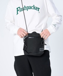 FLASH PACKER（フラッシュパッカー）の「FLASH PACKER フラッシュパッカー / 26春夏新作 撥水ナイロン 巾着ミニショルダーバッグ /// XKB-POUCH(WP)（ショルダーバッグ）」