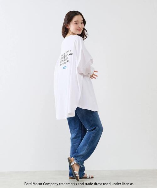 LOGEMENT DE CLAIRE(ロジュモンドクレール)の「【GOOD ROCK SPEED/グッドロックスピード】FORD ロングスリーブTシャツ(Tシャツ/カットソー・レディース・ホワイト・FREE)」の16枚目の写真