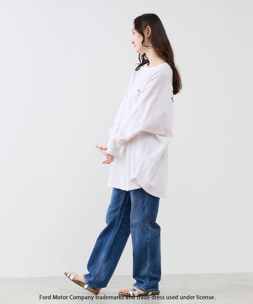 LOGEMENT DE CLAIRE(ロジュモンドクレール)の「【GOOD ROCK SPEED/グッドロックスピード】FORD ロングスリーブTシャツ(Tシャツ/カットソー・レディース・ホワイト・FREE)」の19枚目の写真