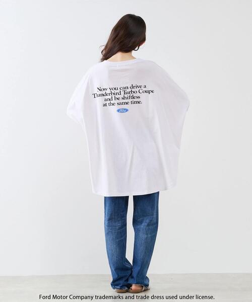 LOGEMENT DE CLAIRE(ロジュモンドクレール)の「【GOOD ROCK SPEED/グッドロックスピード】FORD ロングスリーブTシャツ(Tシャツ/カットソー・レディース・ホワイト・FREE)」の10枚目の写真
