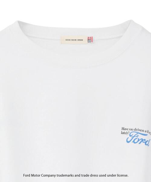 LOGEMENT DE CLAIRE(ロジュモンドクレール)の「【GOOD ROCK SPEED/グッドロックスピード】FORD ロングスリーブTシャツ(Tシャツ/カットソー・レディース・ホワイト・FREE)」の15枚目の写真