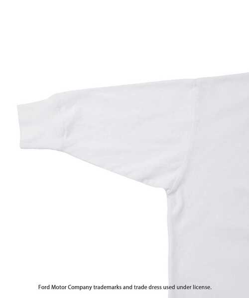 LOGEMENT DE CLAIRE(ロジュモンドクレール)の「【GOOD ROCK SPEED/グッドロックスピード】FORD ロングスリーブTシャツ(Tシャツ/カットソー・レディース・ホワイト・FREE)」の4枚目の写真