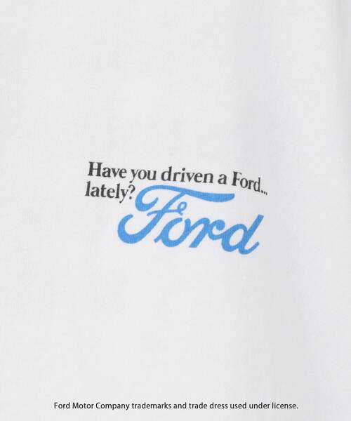 LOGEMENT DE CLAIRE(ロジュモンドクレール)の「【GOOD ROCK SPEED/グッドロックスピード】FORD ロングスリーブTシャツ(Tシャツ/カットソー・レディース・ホワイト・FREE)」の5枚目の写真