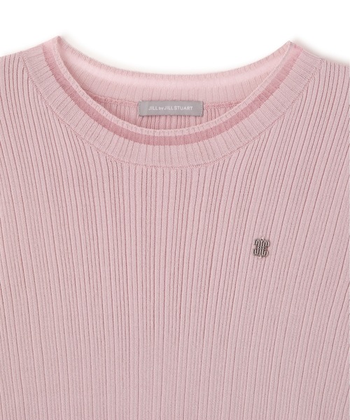 JILL by JILL STUART(ジルバイジルスチュアート)の「袖シアースリットニット(ニット/セーター・レディース・ピンク/ブラック/グレー/ホワイト・FREE)」の22枚目の写真