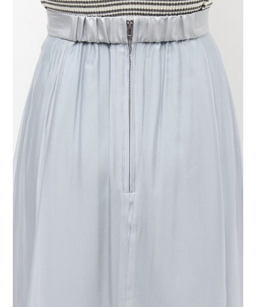 LAGUNAMOON（ラグナムーン）の「コントラストサーキュラースカート 【春服】【セットアップ対応】（スカート・レディース・ライトブルー/ホワイト・MEDIUM/SMALL）」の21枚目の写真