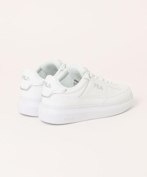 FILA(フィラ)の「【FILA】Angelo2(スニーカー・レディース・ホワイト×シルバー・24.0cm/23.5cm/23.0cm/22.5cm/25.0cm/24.5cm)」の2枚目の写真