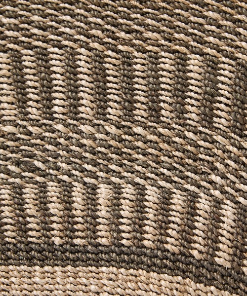 The Bagmati（ザバグマティ）の「【BAGMATI / バグマティ】アバカバスケット L / トートかごバッグ（かごバッグ・レディース・グレー/モカ・フリー）」の4枚目の写真