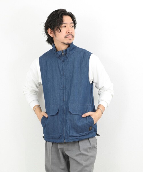 TAION(タイオン)の「【TAION/タイオン】NON DOWN MILITARY R/S HI NECK VEST 26SS(ベスト・メンズ・ブラック・S/M/L)」の16枚目の写真