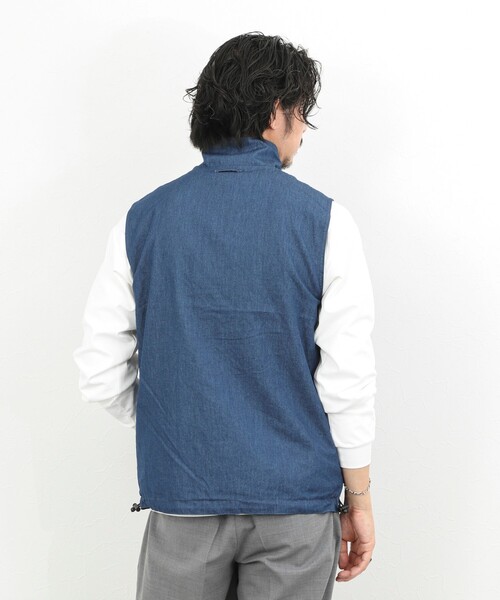 TAION(タイオン)の「【TAION/タイオン】NON DOWN MILITARY R/S HI NECK VEST 26SS(ベスト・メンズ・ブラック・S/M/L)」の19枚目の写真