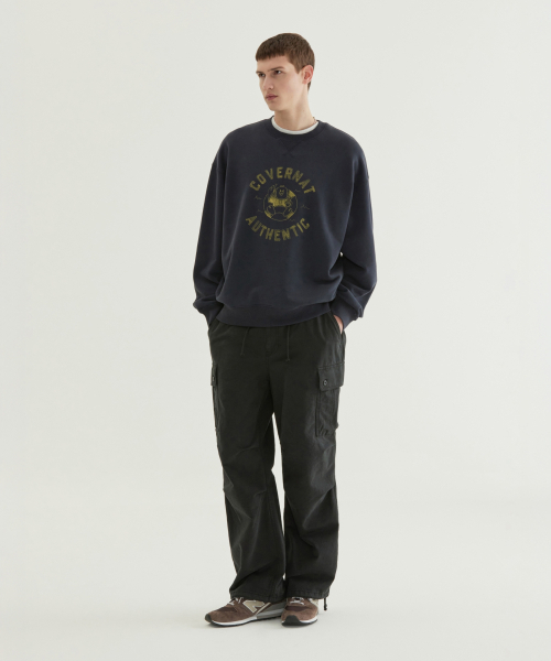 COVERNAT(カバーナット)の「ワイドコットンパラシュートパンツブラック(スウェットパンツ・メンズ・その他・SMALL/MEDIUM/LARGE/X-LARGE/XX-LARGE/X-SMALL)」の10枚目の写真
