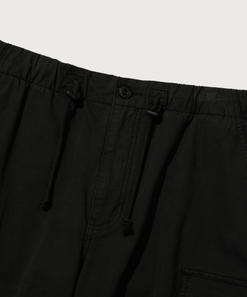 COVERNAT(カバーナット)の「ワイドコットンパラシュートパンツブラック(スウェットパンツ・メンズ・その他・SMALL/MEDIUM/LARGE/X-LARGE/XX-LARGE/X-SMALL)」の5枚目の写真