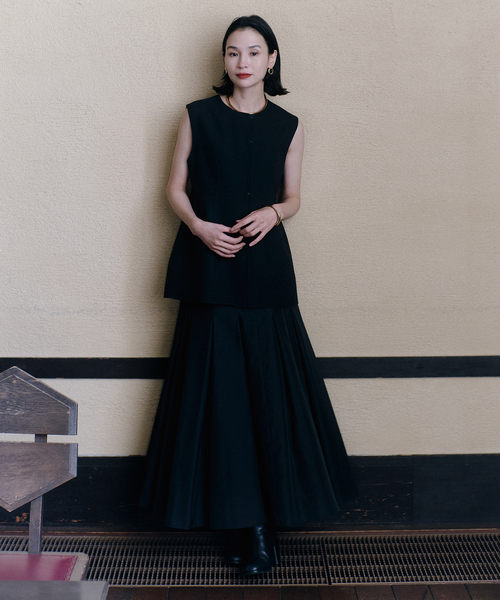 Noble（ノーブル）の「ELENI/エルニ スプリングリバージレブラウス（ベスト・レディース・ブラック・FREE）」の18枚目の写真