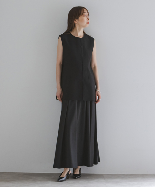 Noble（ノーブル）の「ELENI/エルニ スプリングリバージレブラウス（ベスト・レディース・ブラック・FREE）」の13枚目の写真