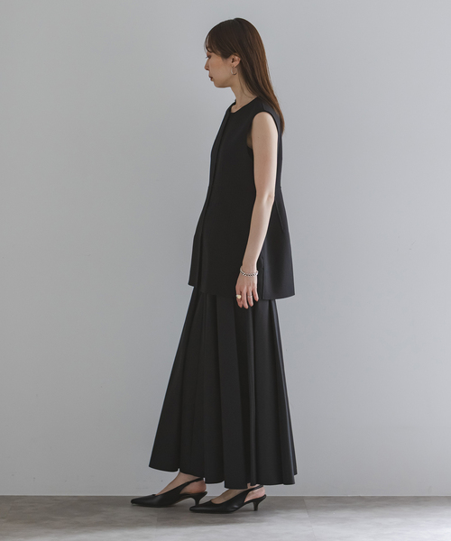 Noble（ノーブル）の「ELENI/エルニ スプリングリバージレブラウス（ベスト・レディース・ブラック・FREE）」の14枚目の写真