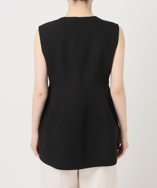 Noble（ノーブル）の「ELENI/エルニ スプリングリバージレブラウス（ベスト・レディース・ブラック・FREE）」の6枚目の写真