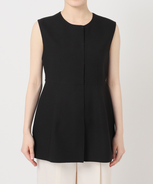 Noble（ノーブル）の「ELENI/エルニ スプリングリバージレブラウス（ベスト・レディース・ブラック・FREE）」の4枚目の写真