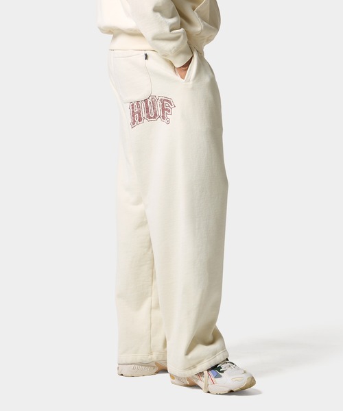 HUF(ハフ)の「CLASSIC ARCH FLEECE PANT(スウェットパンツ・メンズ・ベージュ系その他/ブラック・XL/L/M/S/XXL)」の16枚目の写真