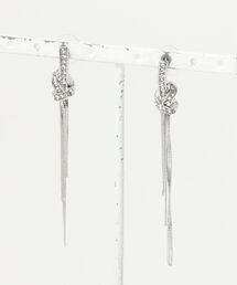 【Sonu jewelry(ソヌジュエリー)】ノットモチーフロングピアス son-pierce-63-4【RBTS】